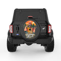 FISHING MANIAC BLACK TIRE COVER