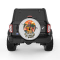FISHING MANIAC SILVER CARBON FIBER TIRE COVER