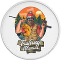 FISHING MANIAC WHITE TIRE COVER