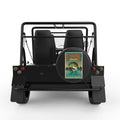 FISHING PARADISE BLACK CARBON FIBER TIRE COVER FOR MOKE