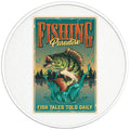 FISHING PARADISE BLACK TIRE COVER