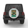FISHING PARADISE WHITE TIRE COVER