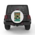 FISHING PARADISE SILVER CARBON FIBER TIRE COVER