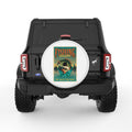 FISHING PARADISE WHITE TIRE COVER