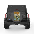 FISH TALES TOLD DAILY BLACK CARBON FIBER TIRE COVER