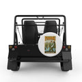 FISH TALES TOLD DAILY WHITE TIRE COVER FOR MOKE