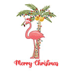 FLAMINGO CHRISTMAS PALM