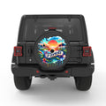 FLORIDA BLACK CARBON FIBER TIRE COVER