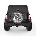 FLORIDA COMPILATION BLACK CARBON FIBER TIRE COVER