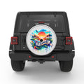 FLORIDA SILVER CARBON FIBER TIRE COVER
