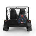 FLOWERY HAPPY 4TH JULY BLACK CARBON FIBER TIRE COVER FOR MOKE
