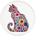 FLOWER CAT BLACK TIRE COVER
