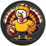 FOOTBALL TURKEY BLACK TIRE COVER