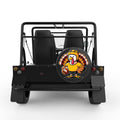 FOOTBALL TURKEY BLACK CARBON FIBER TIRE COVER FOR MOKE