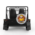 FOOTBALL TURKEY SILVER CARBON FIBER TIRE COVER FOR MOKE