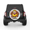 FOOTBALL TURKEY PEARL  WHITE CARBON FIBER TIRE COVER