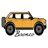 FORD BRONCO CYBER ORANGE