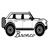FORD BRONCO OXFORD WHITE