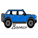 FORD BRONCO VELOCITY BLUE