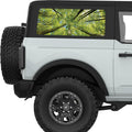 FOREST CANOPY QUARTER WINDOW DECAL FITS 2021+ FORD BRONCO 2 DOOR HARD TOP