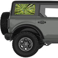 FOREST CANOPY QUARTER WINDOW DECAL FITS 2021+ FORD BRONCO 4 DOOR HARD TOP