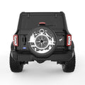 FOREST COMPASS BLACK CARBON FIBER TIRE COVER