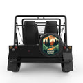 FOREST EXPLORER BLACK CARBON FIBER TIRE COVER FOR MOKE