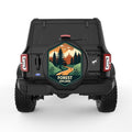 FOREST EXPLORER BLACK TIRE COVER