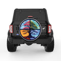 FOUR SEASON TREE WHITE TIRE COVER