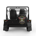 FREEDOM ISN T FREE BLACK TIRE COVER FOR MOKE
