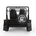 FREEDOM WINGS BLACK CARBON FIBER TIRE COVER FOR MOKE