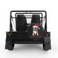 FRENCHIE CLAUS BLACK CARBON FIBER TIRE COVER FOR MOKE