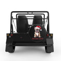 FRENCHIE CLAUS BLACK TIRE COVER FOR MOKE