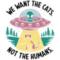 FUNNY ALIEN ABDUCTING CAT