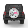 FUNNY BEACH PLEASE FLAMINGO
