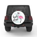 FUNNY BEACH PLEASE FLAMINGO