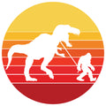FUNNY BIGFOOT WITH TREX
