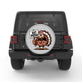 FUNNY EAT PIZZA TURKEY WHITE TIRE COVER