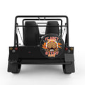 FUNNY IT AINT GONNA STUFF ITSELF BLACK CARBON FIBER TIRE COVER FOR MOKE