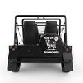 FUNNY NOT IN THE MOOD COW BLACK TIRE COVER FOR MOKE
