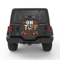 FUNNY OH STUFF IT TURKEY PEARL  WHITE CARBON FIBER TIRE COVER