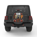 FUNNY OH STUFF IT TURKEY BLACK CARBON FIBER TIRE COVER
