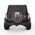 FUNNY OH STUFF IT TURKEY BLACK CARBON FIBER TIRE COVER