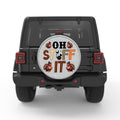 FUNNY OH STUFF IT TURKEY WHITE TIRE COVER