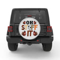 FUNNY OH STUFF IT TURKEY BLACK TIRE COVER