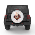FUNNY OINK OINK TURKEY BLACK TIRE COVER