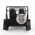 FUNNY TO DO LIST CAT SILVER CARBON FIBER TIRE COVER FOR MOKE