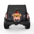 FUNNY TURKEY BLACK TIRE COVER