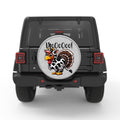 FUNNY TURKEY MOO WHITE TIRE COVER