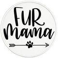 FUR MAMA BLACK TIRE COVER